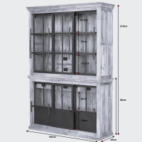 Vitrinenschrank HOXT Industrial