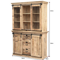Buffetschrank VODICE Landhaus