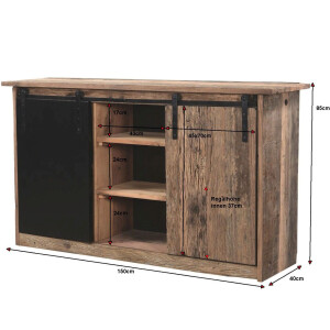 Sideboard BECHY Recyclingholz