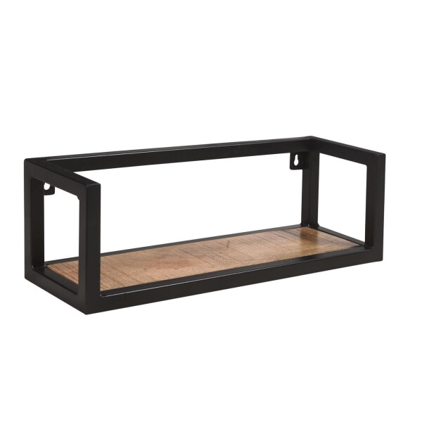 Wandregal INDUSTRIAL » Hängeregal Eisen Holz