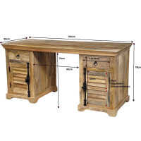 Schreibtisch RIVIERA Antik