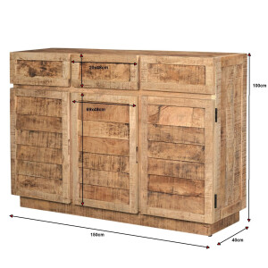 Sideboard BUJE Lamellen