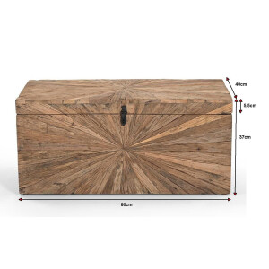 Truhe MERID Altholz 80x40cm