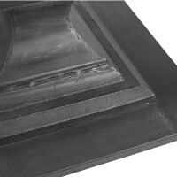 Tischgestell LIVNO Metall schwarz