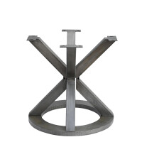 Tischgestell MERID Metall grau