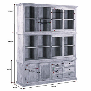 Schrank CREEK Landhaus weiss
