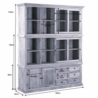 Schrank CREEK Landhaus weiss