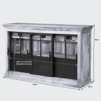 Sideboard IVETTE Industrial Style