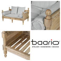 2 Sitzer Sofa POBRI Barock