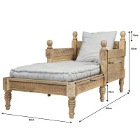 Recamiere POBRI Sessel